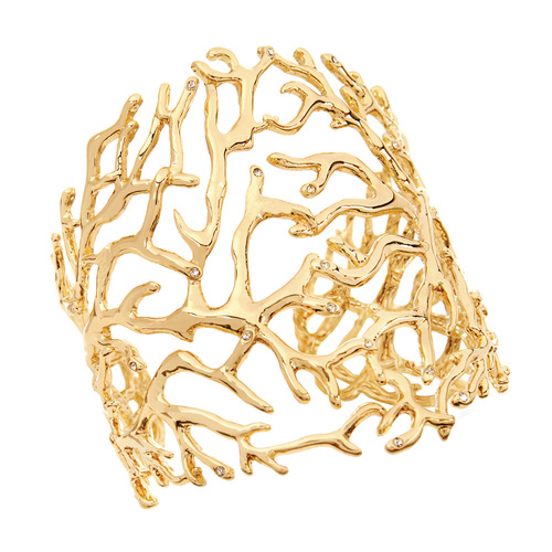 Coral Branch Cuff